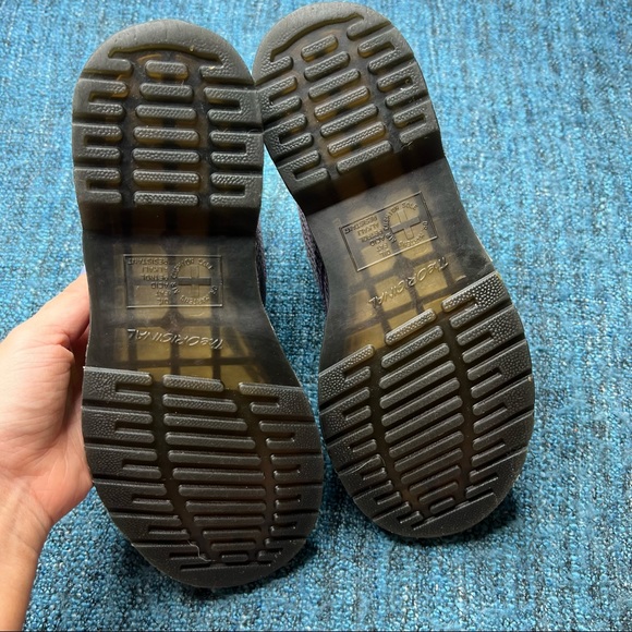 Dr. Marten Pascal Combat Boots in Violet Mirror Iridescent Mermaid - Picture 7 of 8